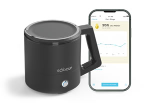 UAS offers the portable SCiO Cup for portable grain analysis
