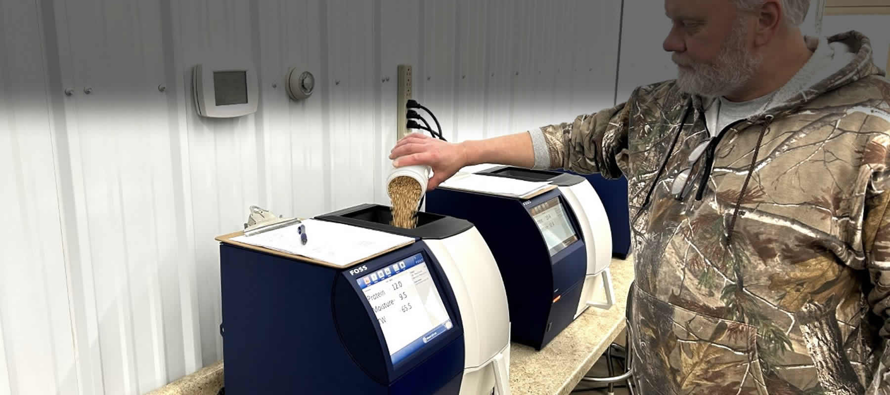 Get great service on your whole grain testing equipment including FOSS Infratec protein analyzers, and DICKEY-john moisture meters from UAS Service. 