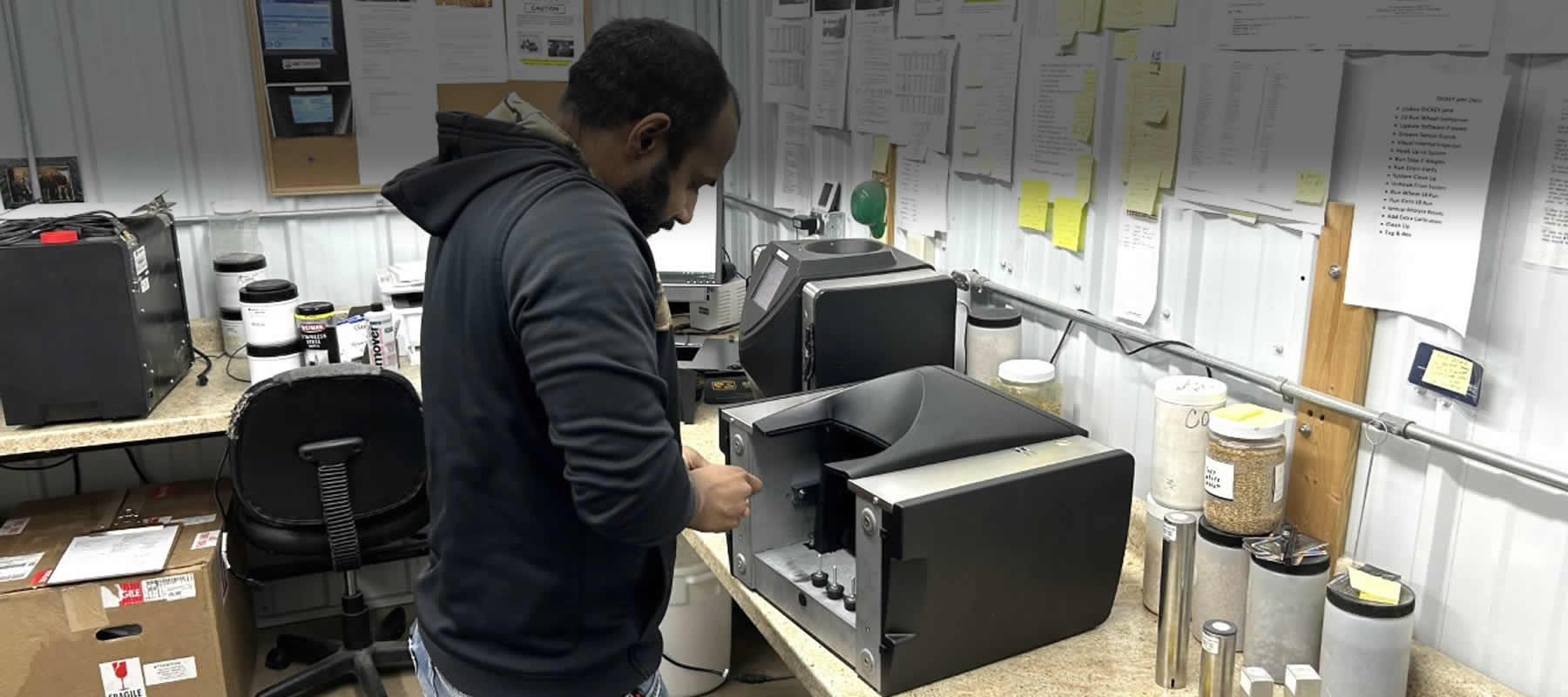 UAS Services not only sells Grain Testing Equipment they also support it with great service.